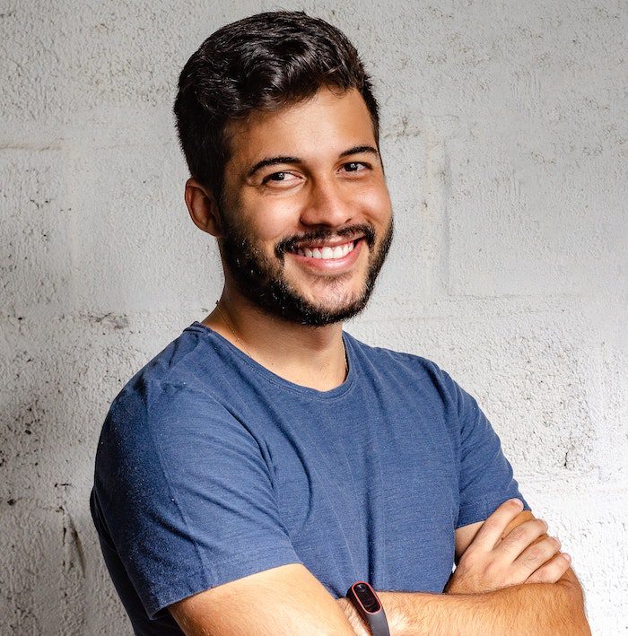 happy and smiling man